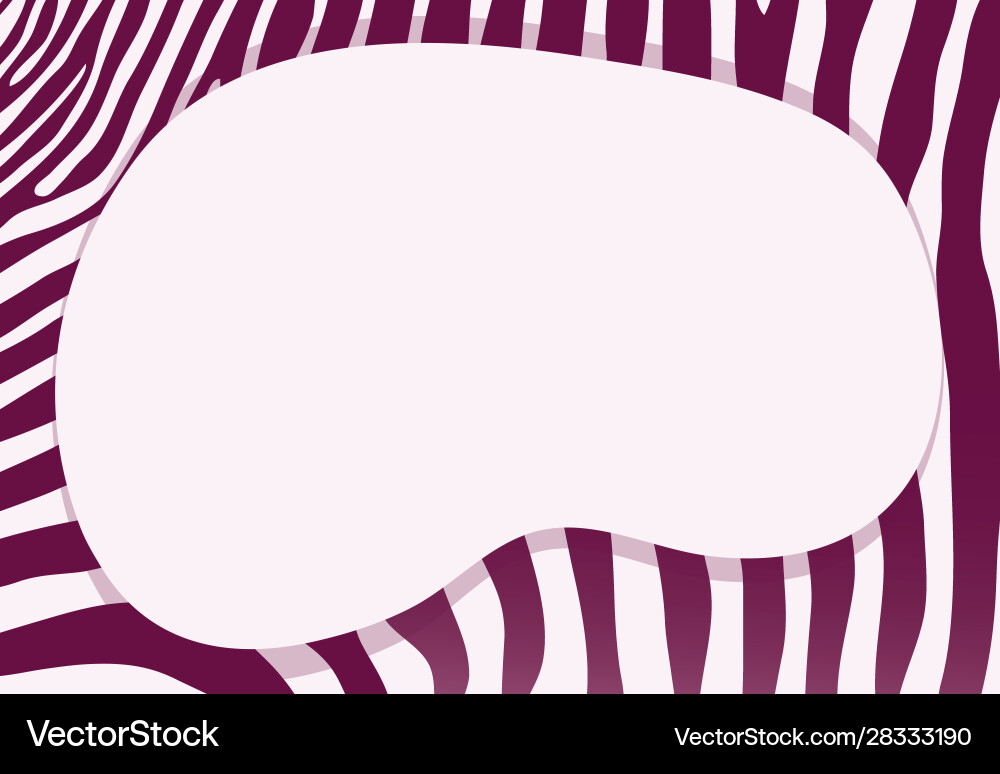 Background template with zebra patterns Background template with zebra patterns Vector Image