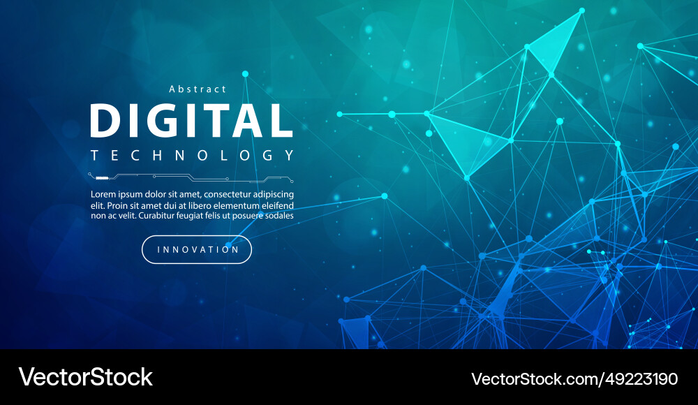 Digital technology internet network speed connect Digital technology internet network speed connect vector image