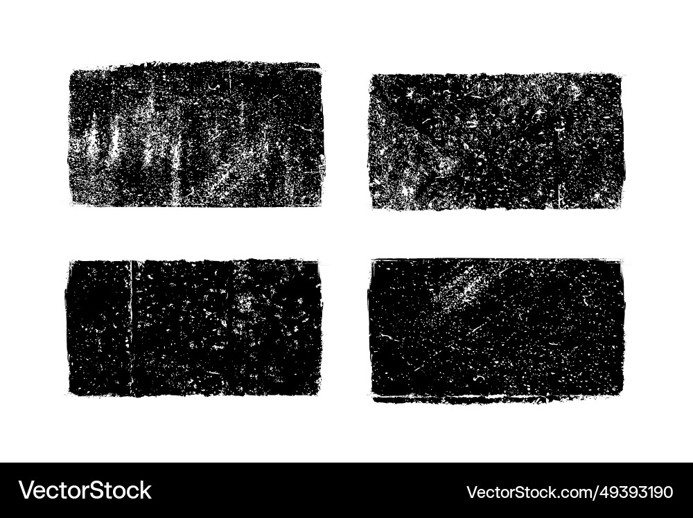 Grunge texture brush stamp square dot Grunge texture brush stamp square dot Vector Image