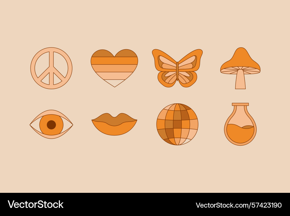 In simple linear style - design templates In simple linear style - design templates vector image