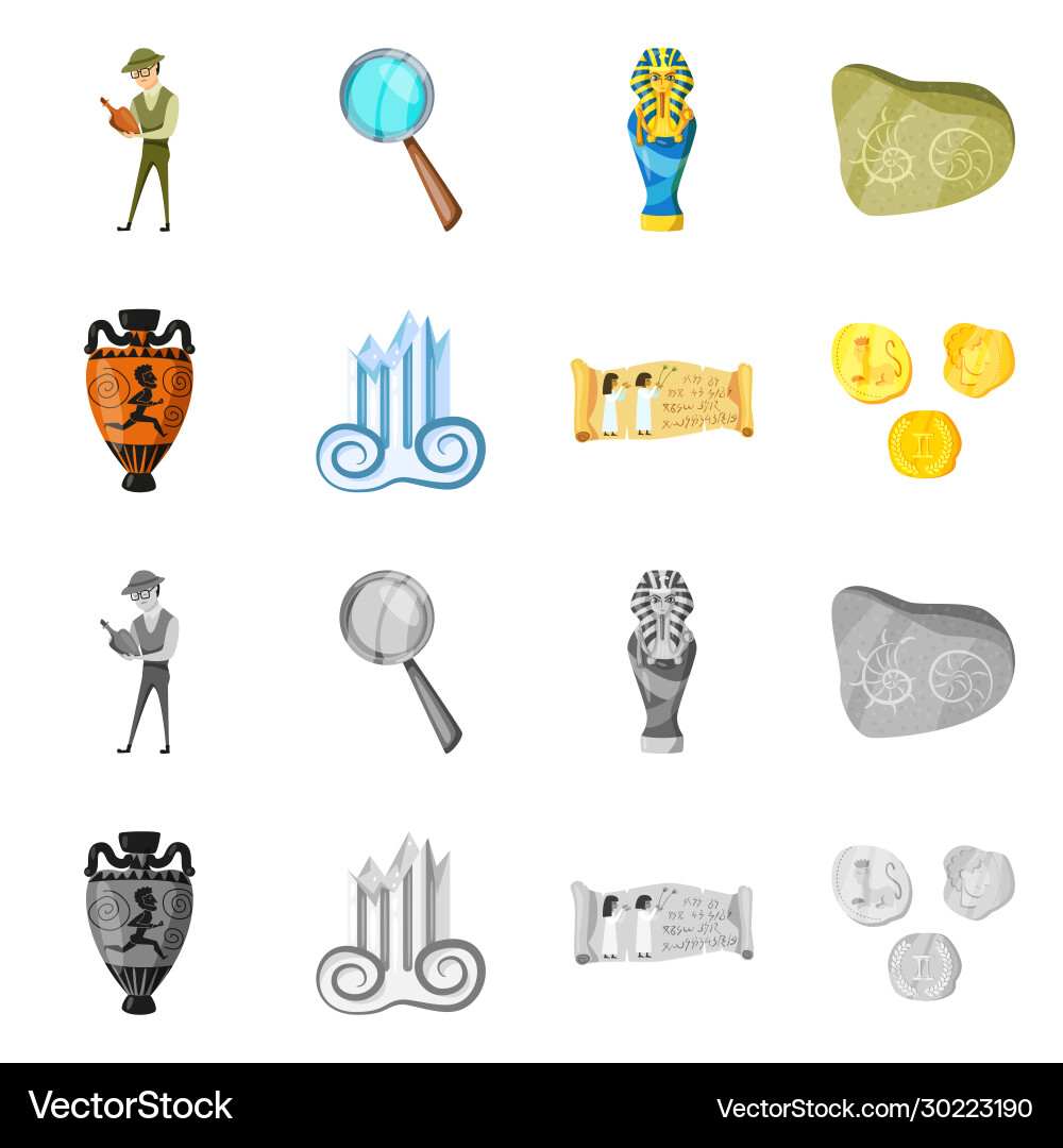 Isolated object story and items sign Isolated object story and items sign vector image