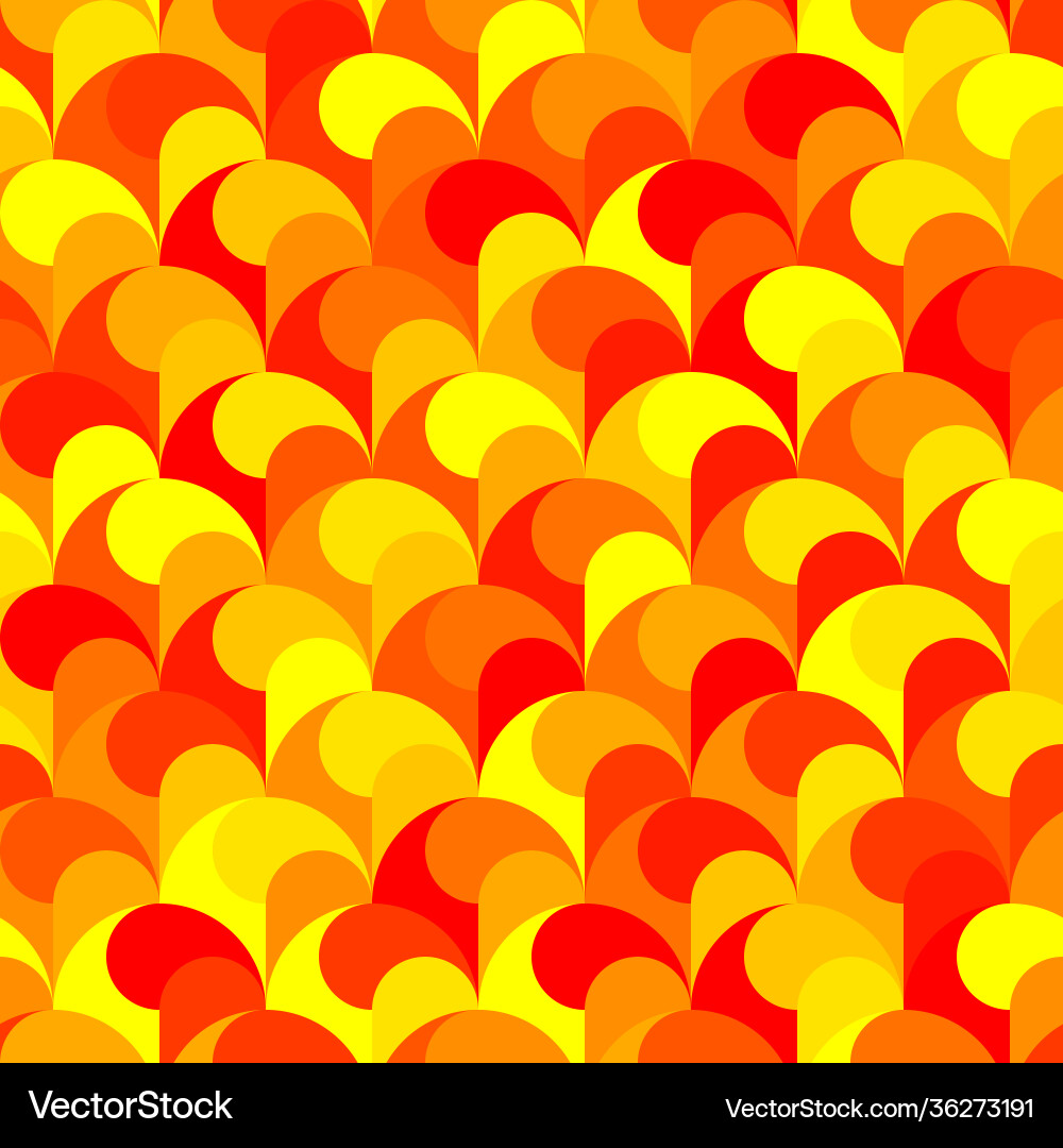 Abstract red lava seamless pattern color Abstract red lava seamless pattern color vector image