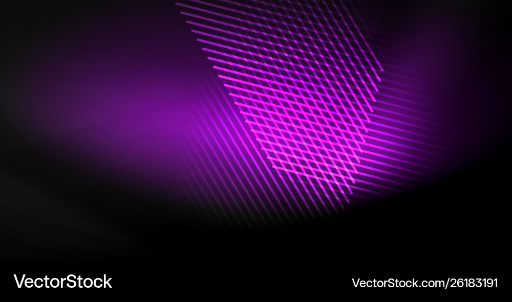 Neon color abstract lines Neon color abstract lines vector image