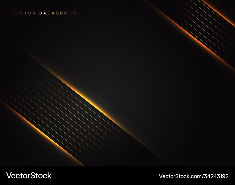 Abstract stripes golden lines diagonal overlap Abstract stripes golden lines diagonal overlap vector image