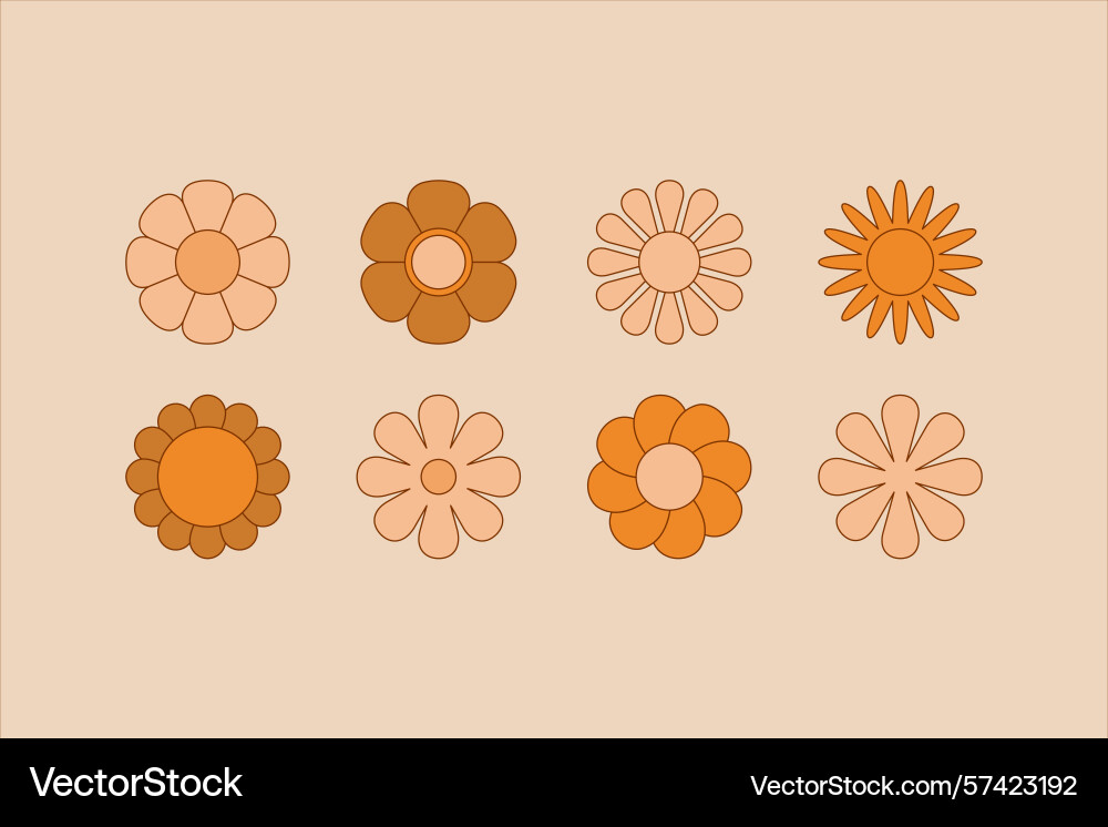 In simple linear style - design templates In simple linear style - design templates vector image