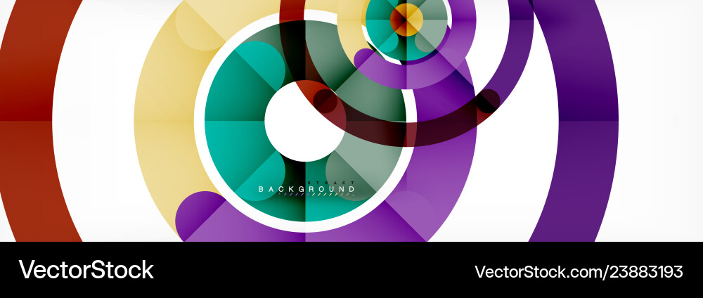 Line design circles abstract background Line design circles abstract background vector image