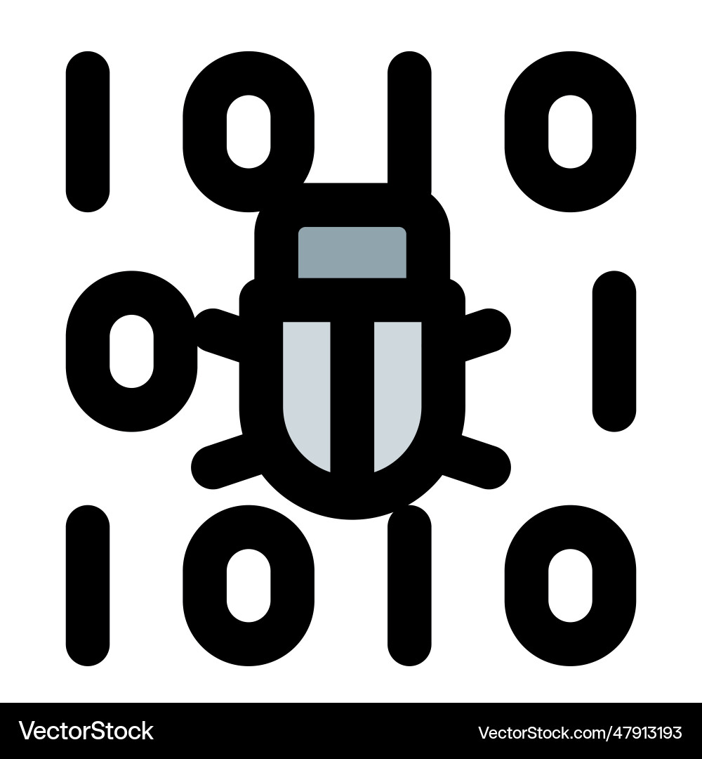 Overflowing bug in the binary code search vector image