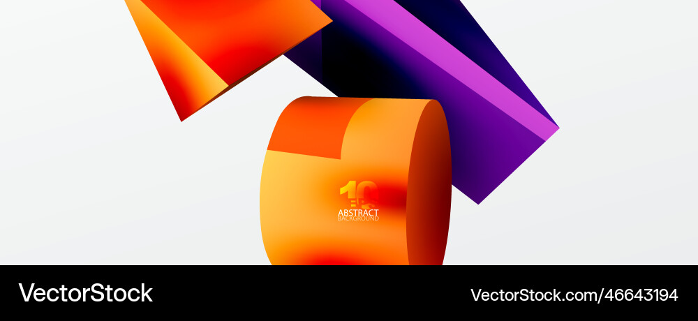 3d abstract background shapes triangle 3d abstract background shapes triangle vector image