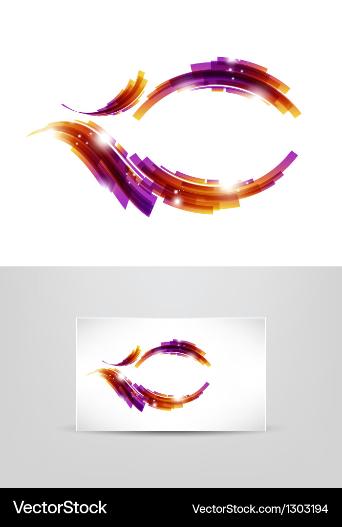 Dynamic Swirl Background vector image