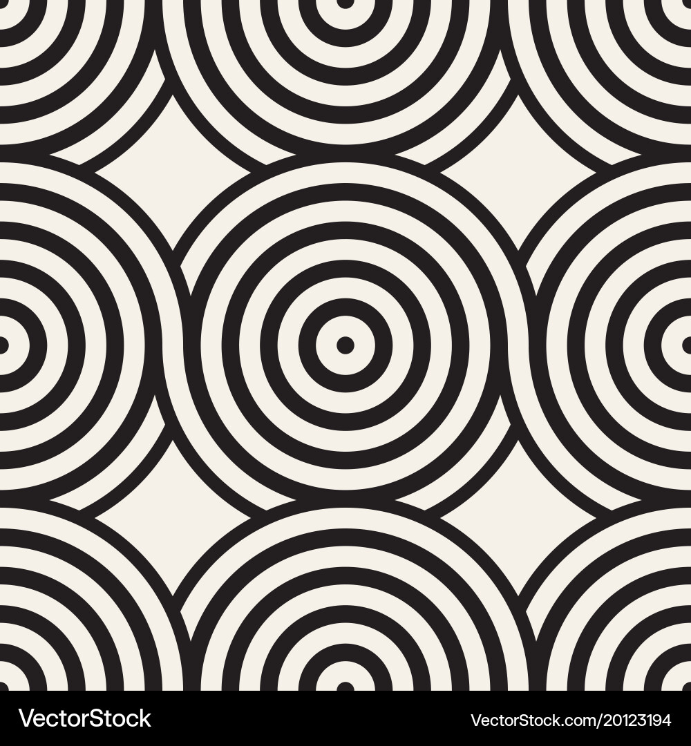 Rounded Line Circular Texture vector image