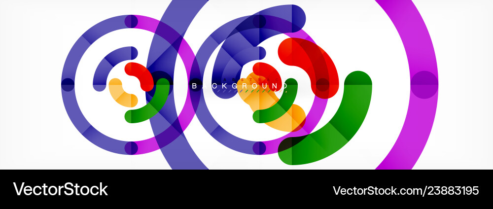 Circular lines design background Circular lines design background vector image