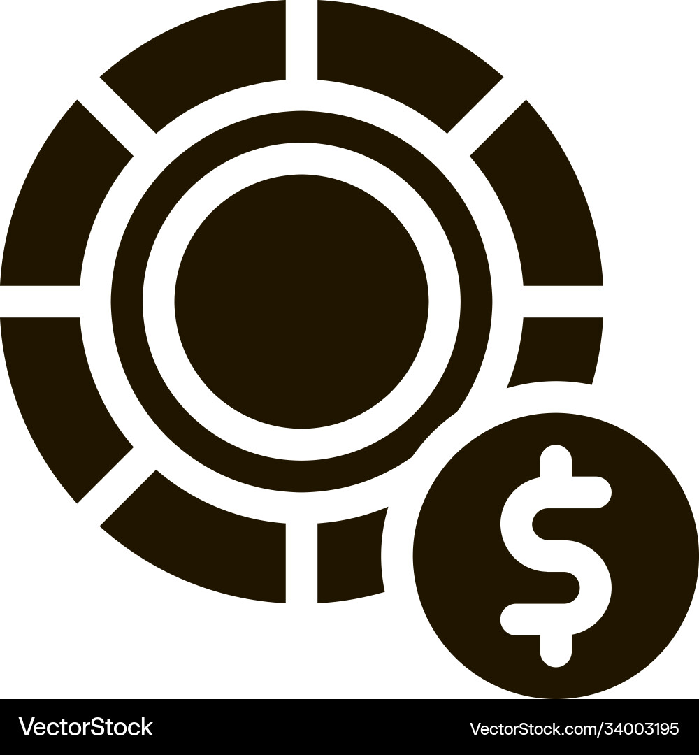 Poker Wetten und Glücksspiel-Symbol Poker Wetten und Glücksspiel-Symbol vektorbild