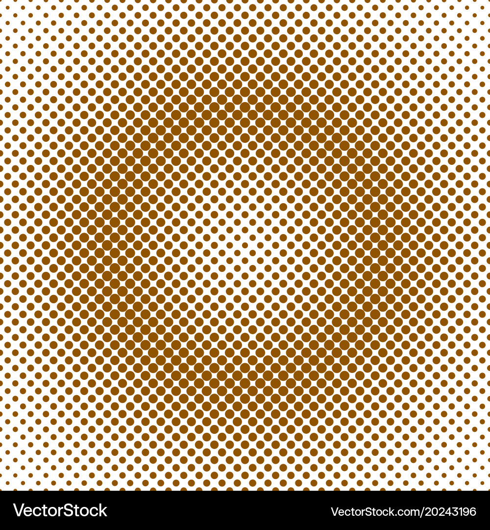 Abstract halftone dot pattern background vector image