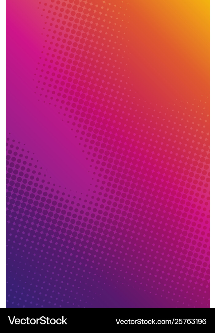 Creative halftone pattern background design vector image