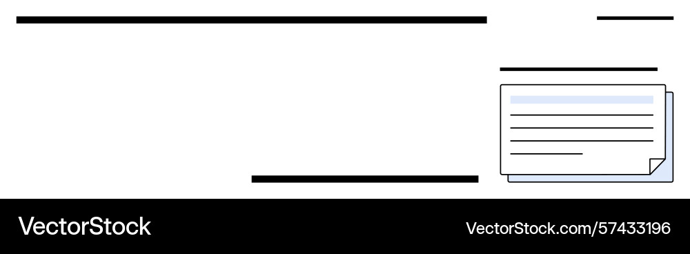 Envelope with document inserted representing Envelope with document inserted representing vector image