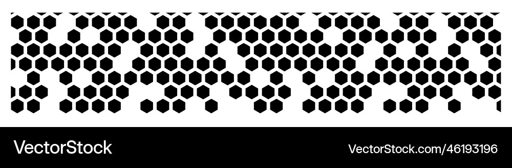 Honeycomb Pattern - Abstract Hexagon Vector Image