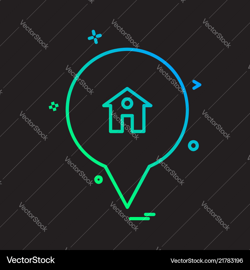 Navigation icon design Navigation icon design vector image
