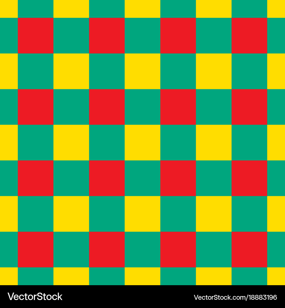 Seamless checkered background - element Vector Image