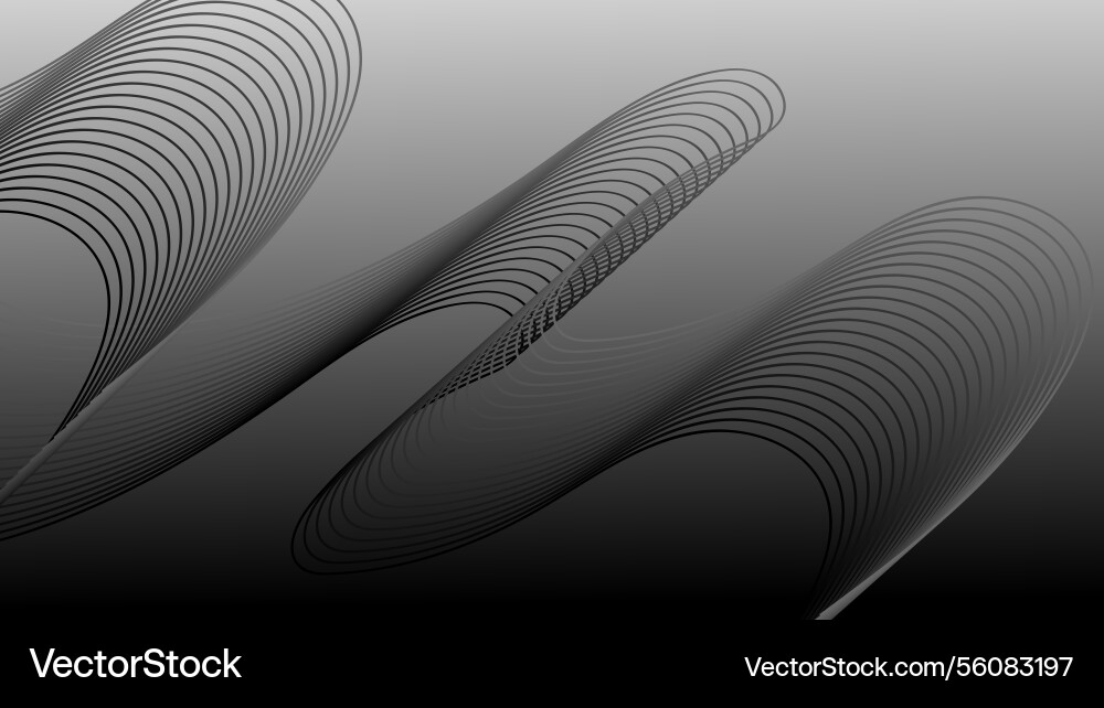 Abstract flowing line particles wave pattern Abstract flowing line particles wave pattern vector image