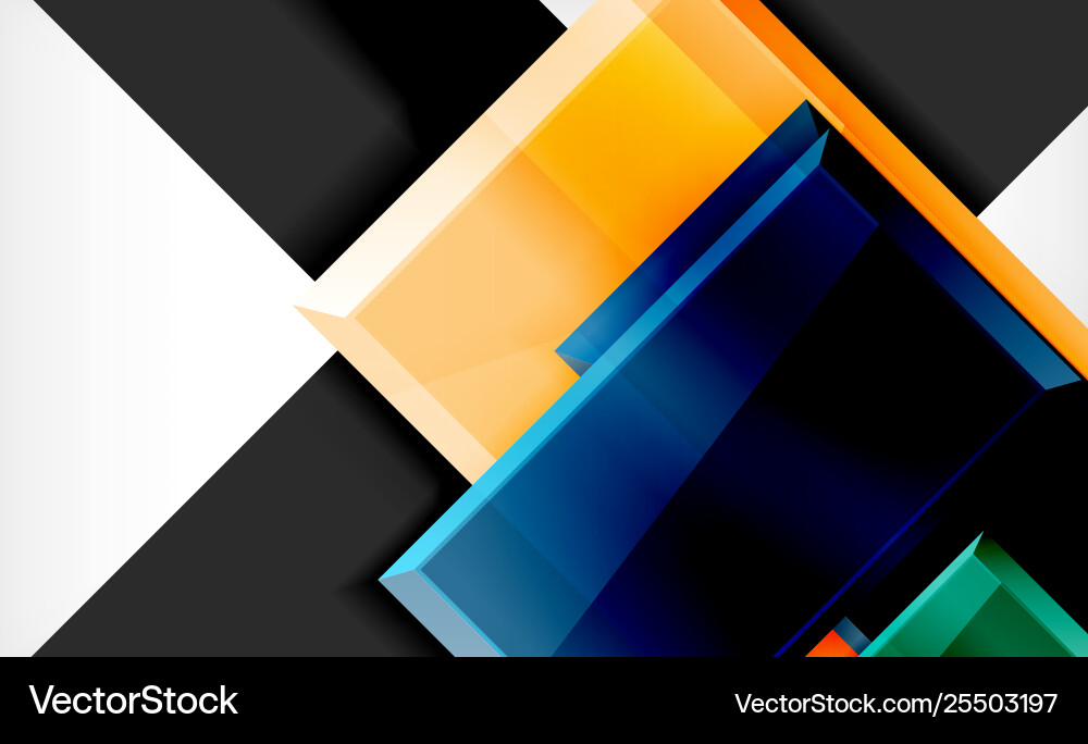 Colorful square and rectangle blocks background Colorful square and rectangle blocks background vector image