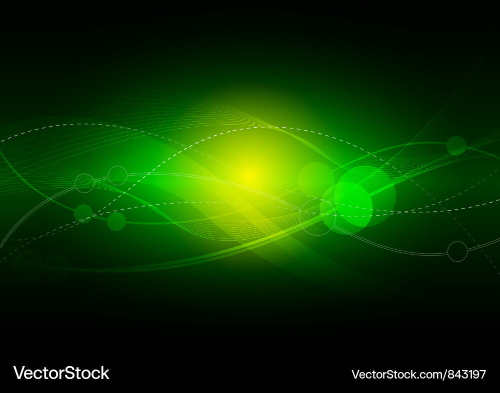 Dynamic Abstract Technology Background Vector Image