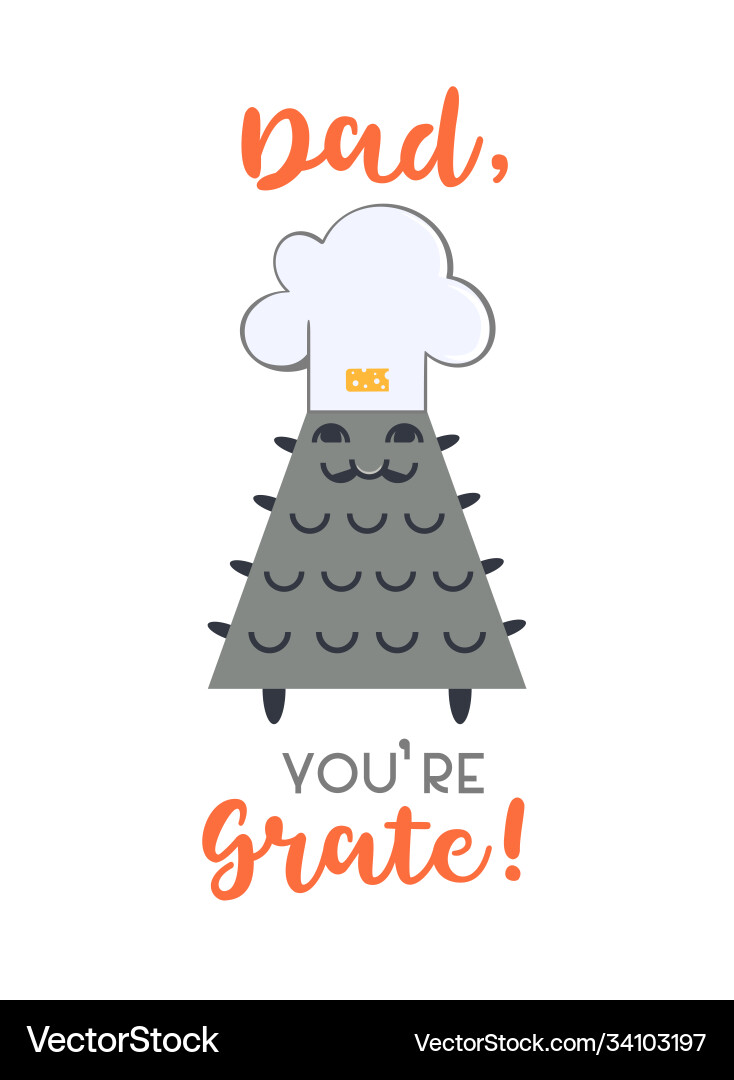 Punny cute friendship greeting card template Punny cute friendship greeting card template vector image