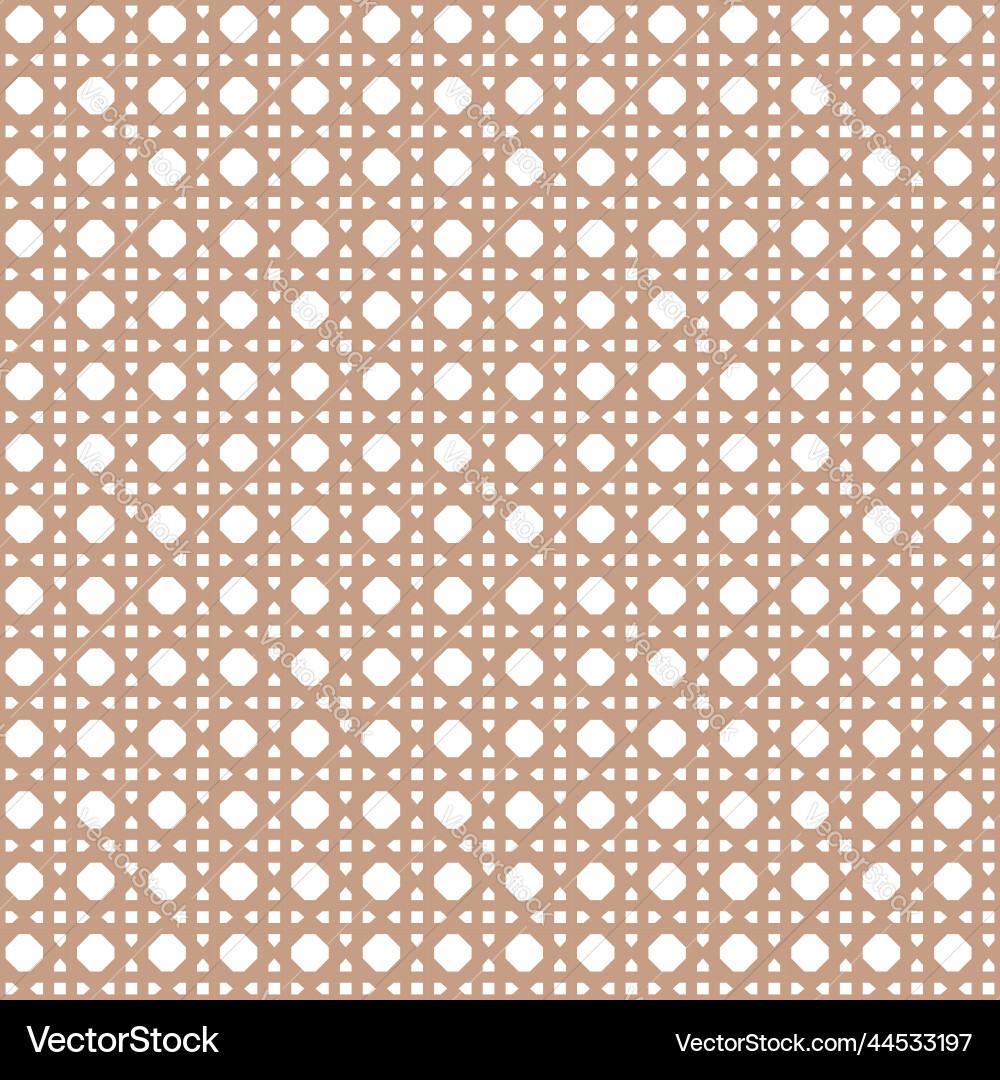 Rattan seamless pattern vector image