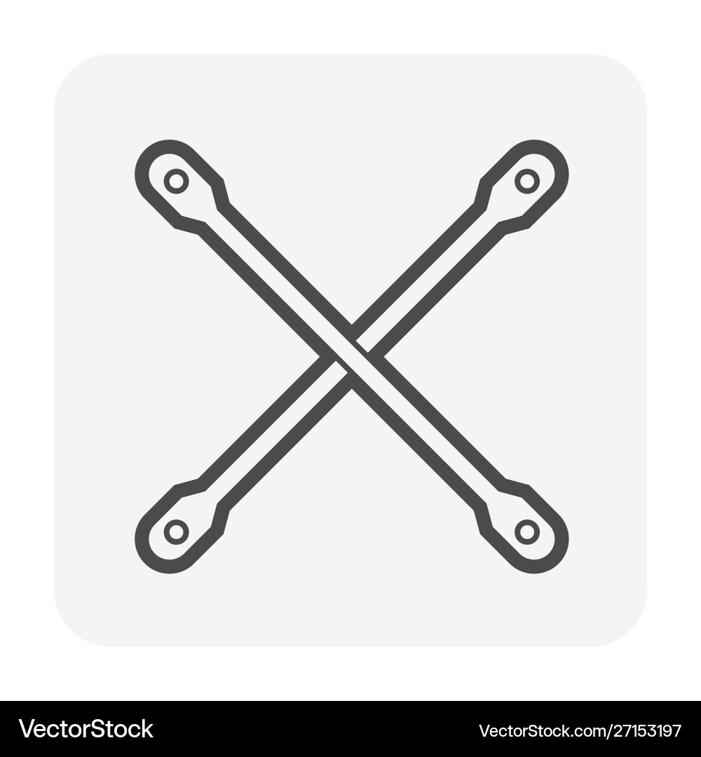 Scaffolding part icon Scaffolding part icon Vector Image