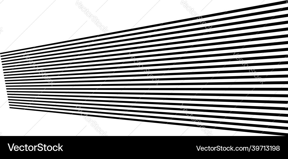 3d straight parallel dynamic irregular lines Vector Image