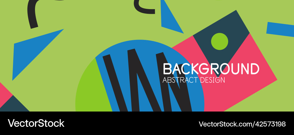 Abstract background blocks lines triangles Abstract background blocks lines triangles vector image