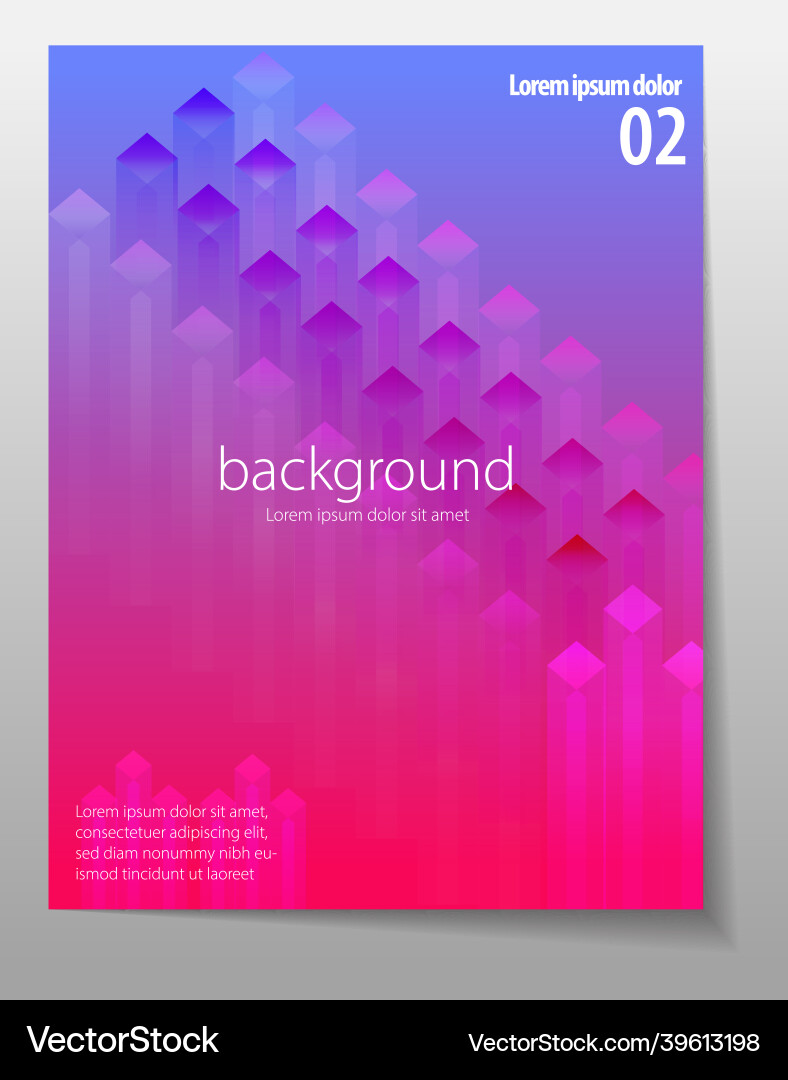 Abstract background composition minimal geometric Vector Image