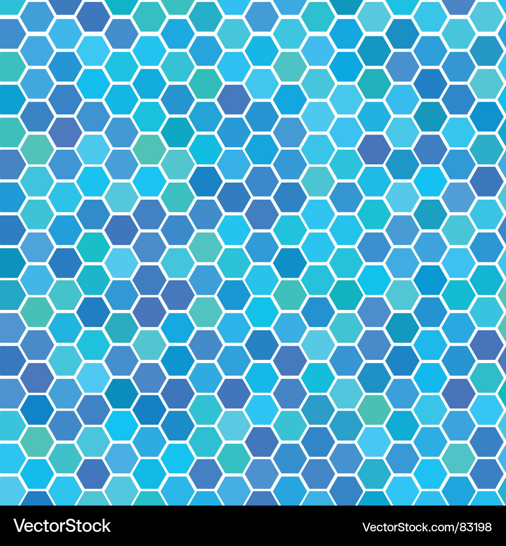 Hexagonal Pattern Background vector image