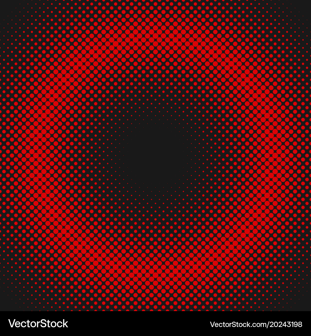 Retro abstract halftone dot background pattern vector image