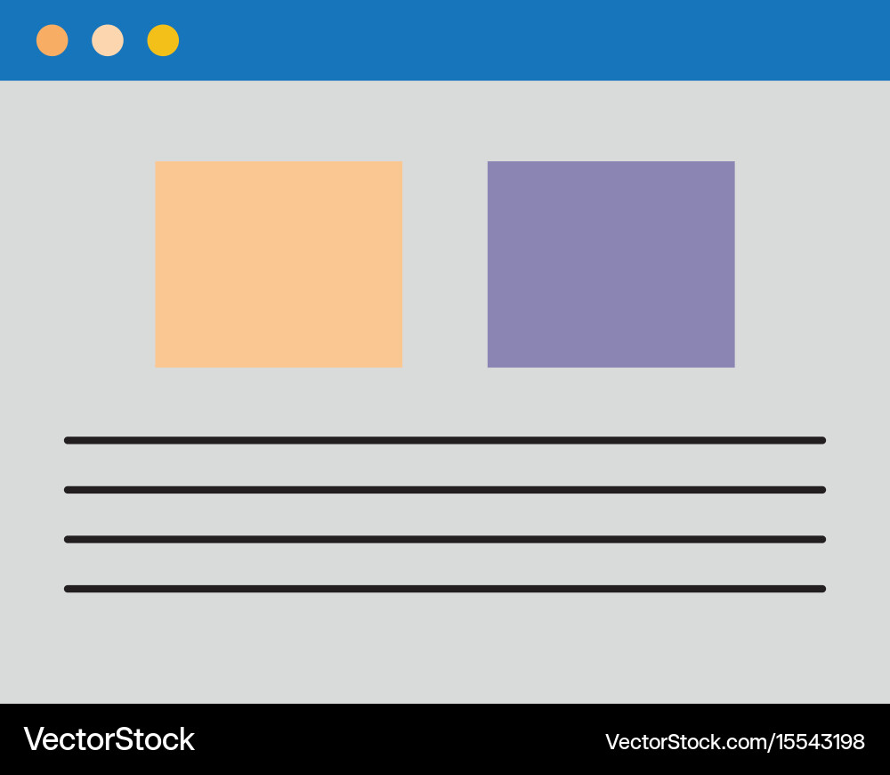 Template web isolated icon Vector Image
