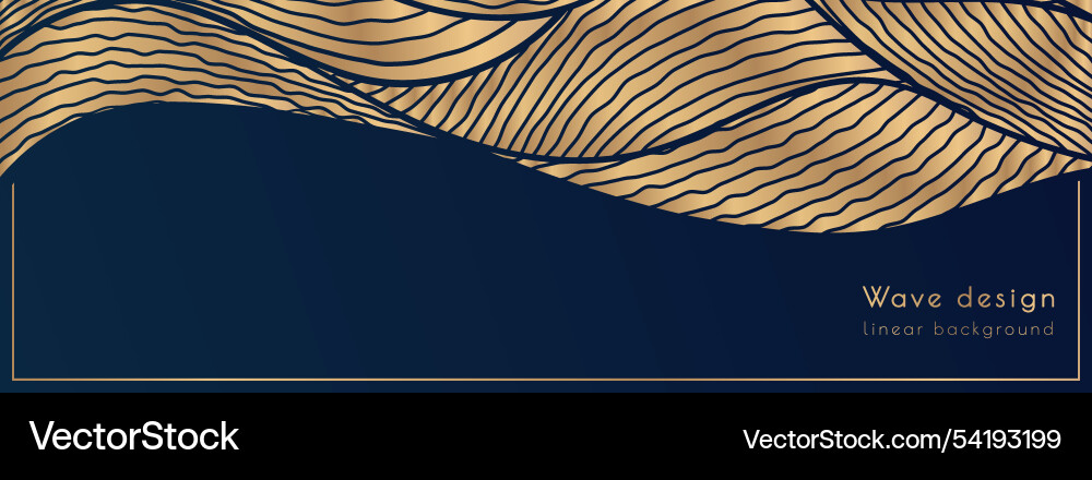A pattern of wavy lines luxurious abstract A pattern of wavy lines luxurious abstract vector image