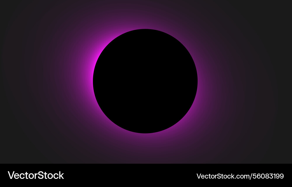 Abstract circle illuminate light frame with color Abstract circle illuminate light frame with color vector image