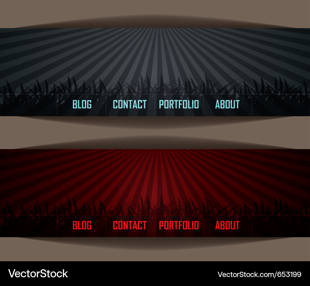Abstract Website Background vector image