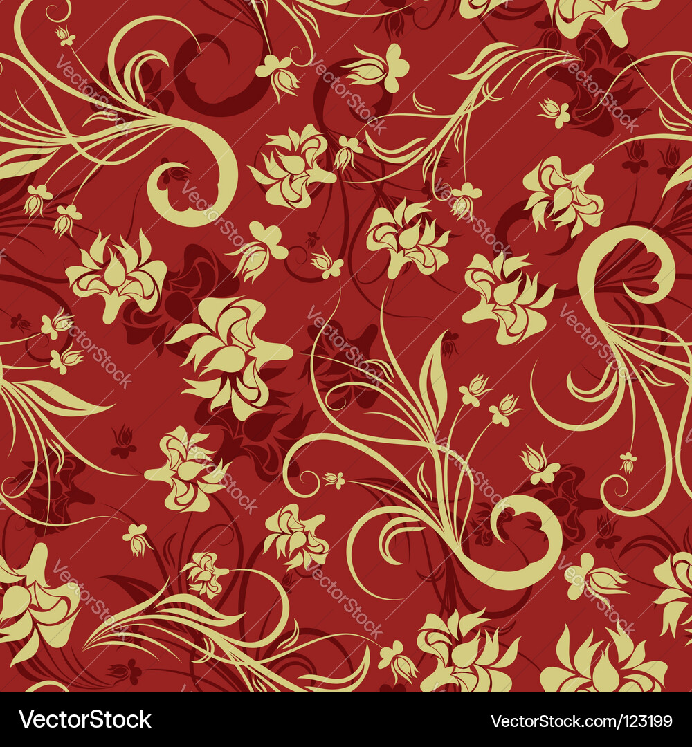 Floral background Vector Image