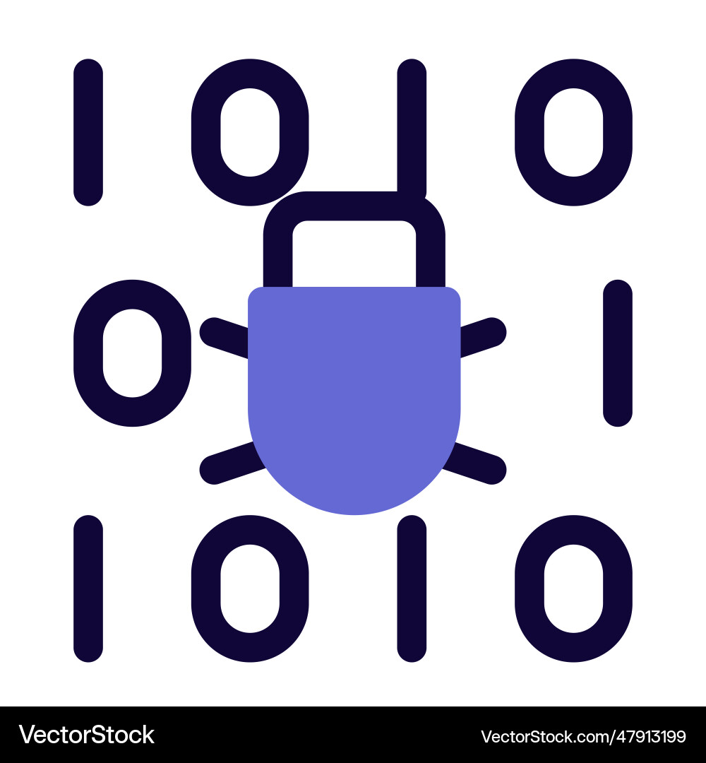 Overflowing bug in the binary code search vector image