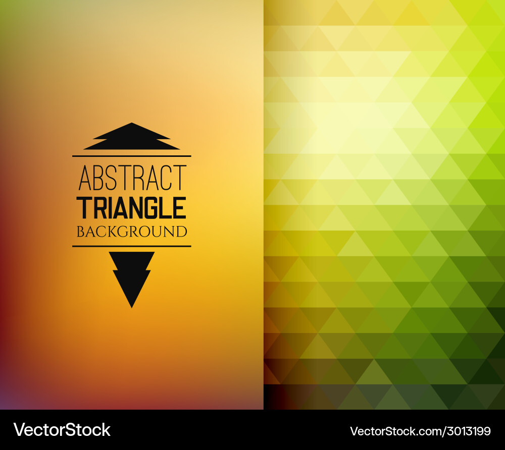 Retro mosaic pattern of geometric triangle shapes Retro mosaic pattern of geometric triangle shapes vector image