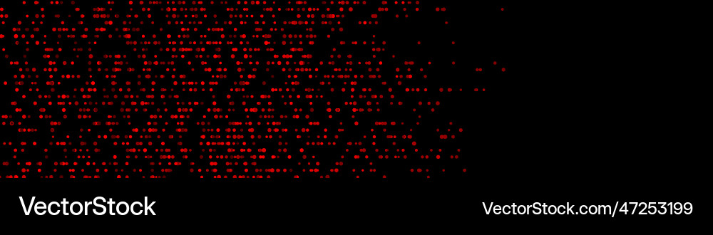 Sparkling red dots on black background abstract Sparkling red dots on black background abstract vector image