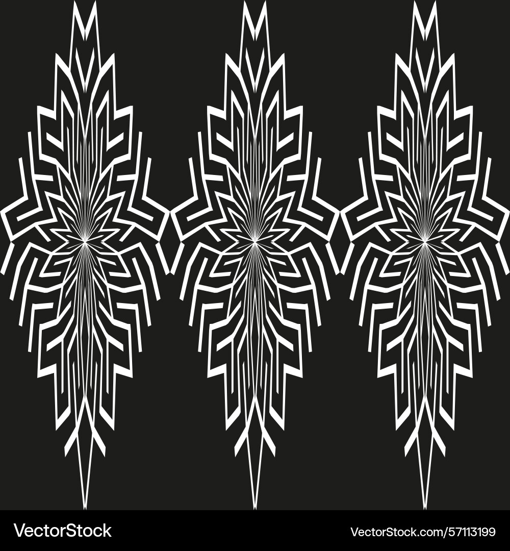 Spiky vertical pattern sharp abstract shape Spiky vertical pattern sharp abstract shape Vector Image