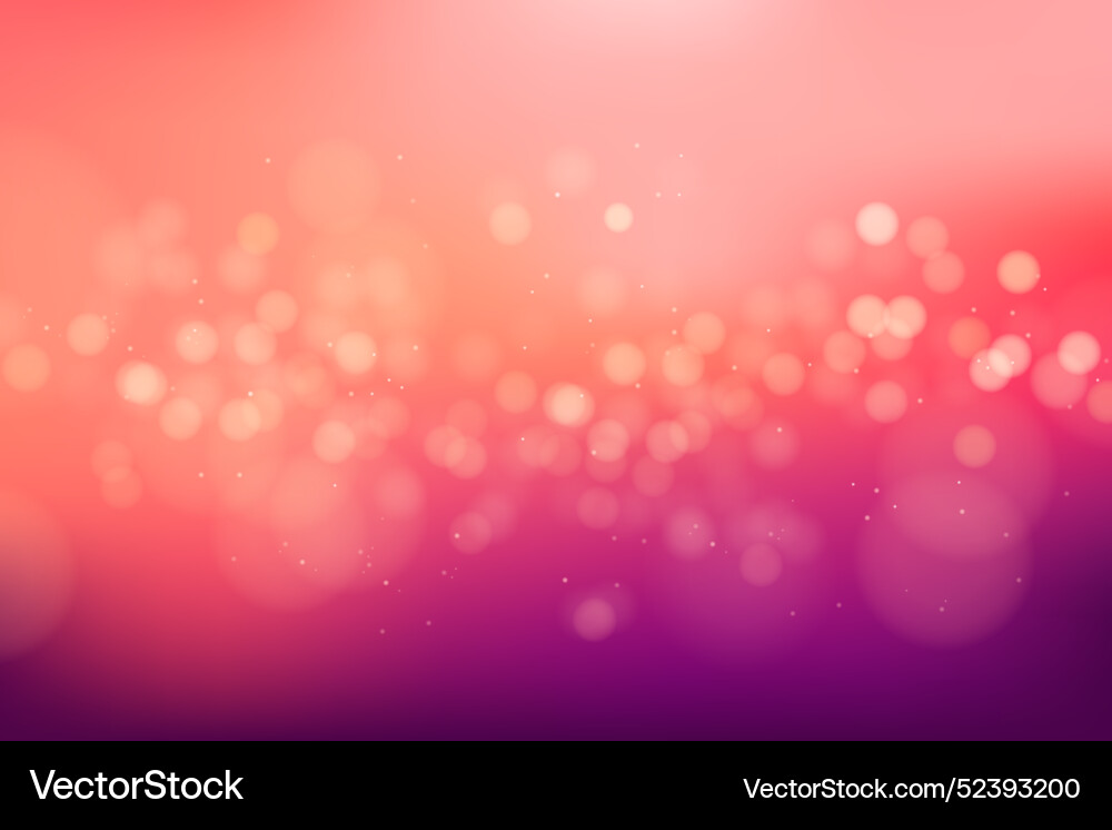 Bokeh design for background Vector Image