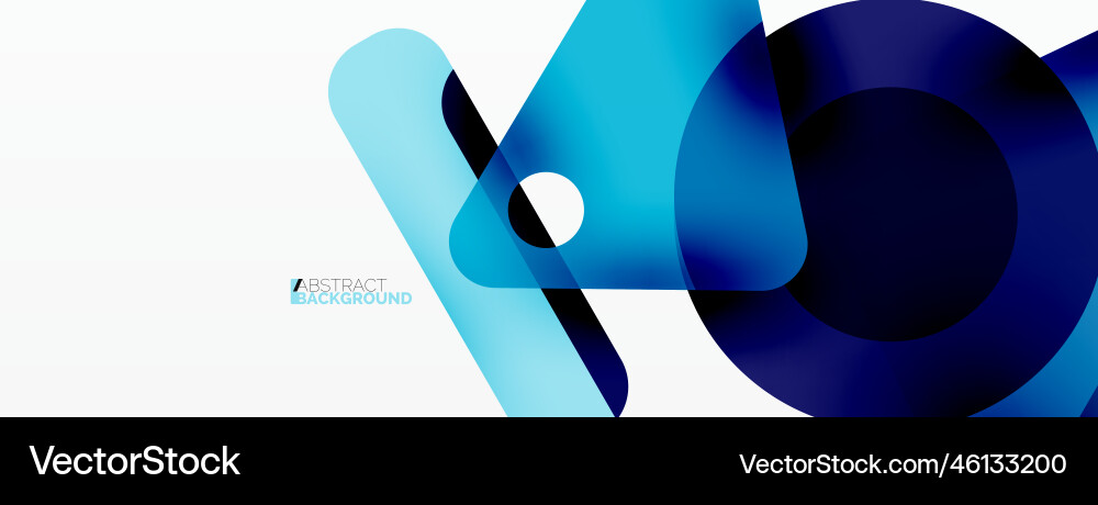 Line triangle square and circle primitive Line triangle square and circle primitive Vector Image