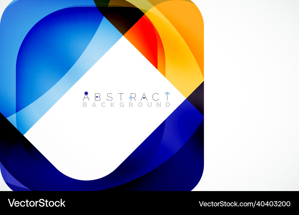Minimal background abstract square shape Vector Image