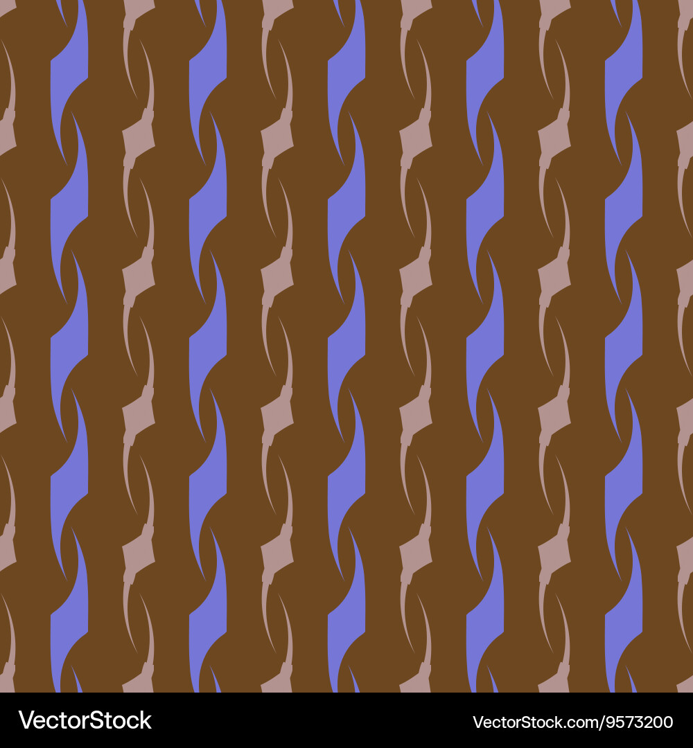 Wave line abstract seamless pattern vector image