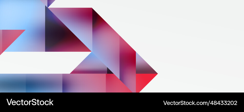 Captivating abstraction triangles Captivating abstraction triangles vector image