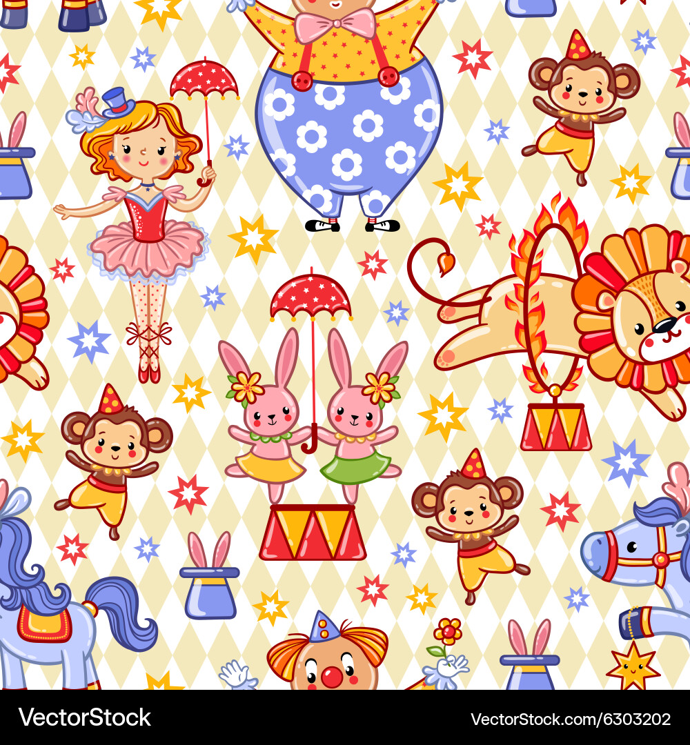 On the theme circus Royalty Free Vector Image - VectorStock