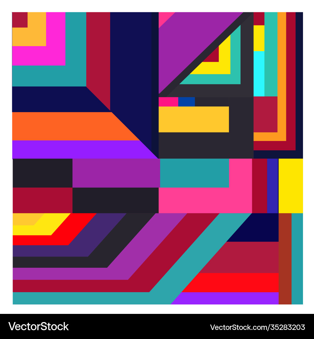Colorful geometric and curve background pattern Colorful geometric and curve background pattern Vector Image