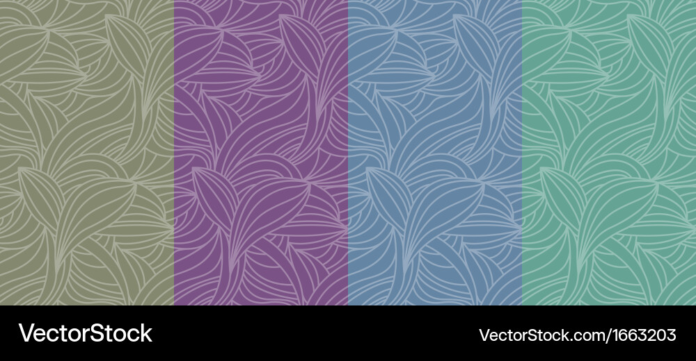 Geometric Color Block Pattern vector image
